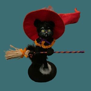 Annalee Halloween Midnight Ride Cat 2016 -NWT